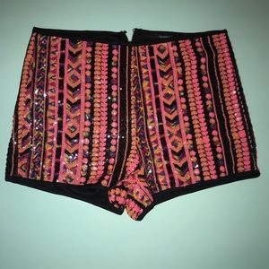 Sequins Shorts